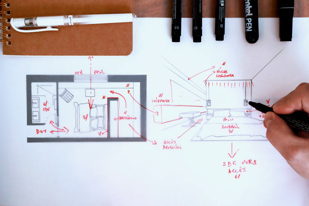 plan suite parentale chambre