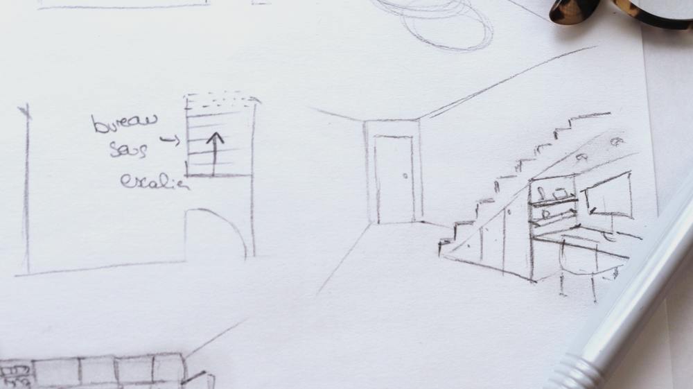 plan entrée appartement