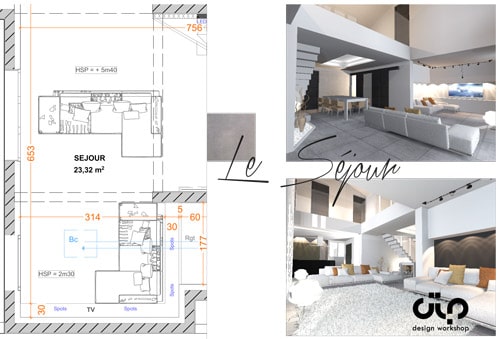 Avant projet sommaire programme d'apprentissage d'architecture intérieur